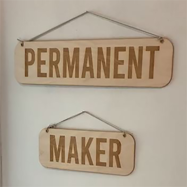 expositie Permanent Maker in Kanaal30
