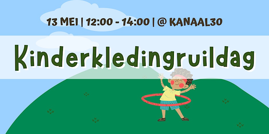 Kinderkleding ruildag t ruilhaventje kanaal30 utrecht 13 mei 2023