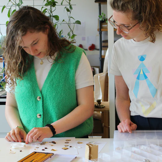Studio Lanterfant workshop Modulaire oorbellen maken
