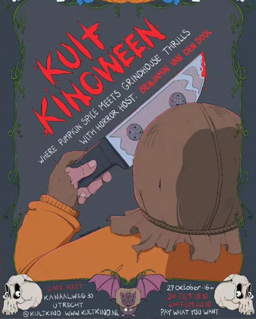 Kult Kino Kinoween filmavond utrecht