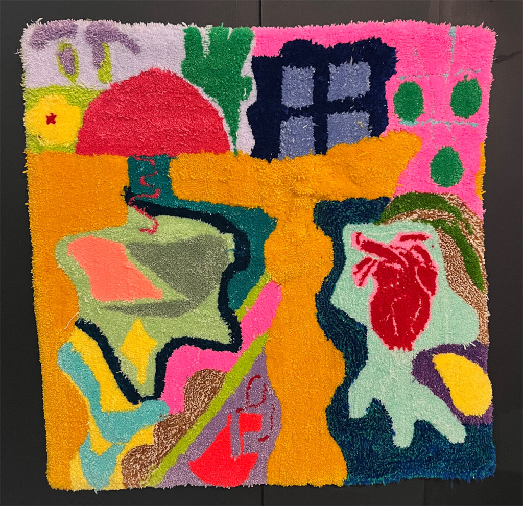 Rosy Timmermans tuft kunstwerk