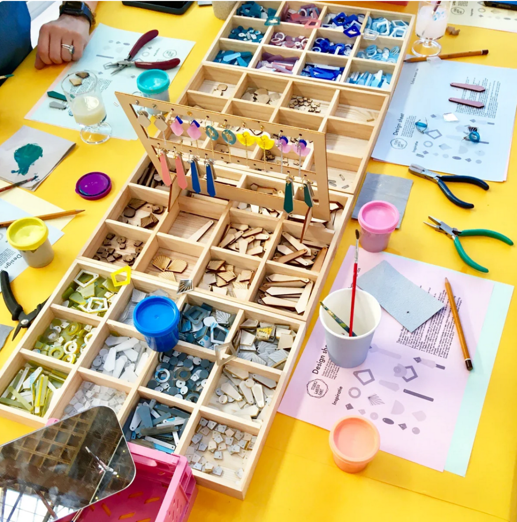 workshop studio lanterfant oorbellen maken