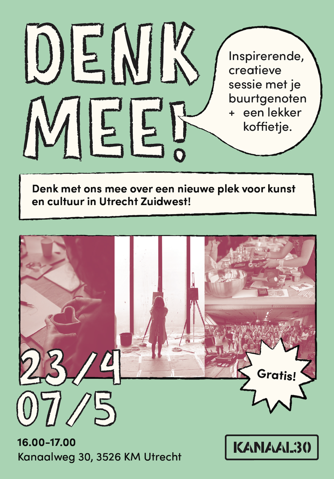 Cultuurhuis Utrecht zuidwest denk mee1