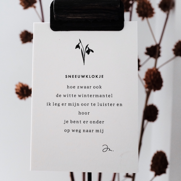 Kanaal30 Ode aan de Tuin Jessica Corienne Merkens dichtkaarten Utrecht